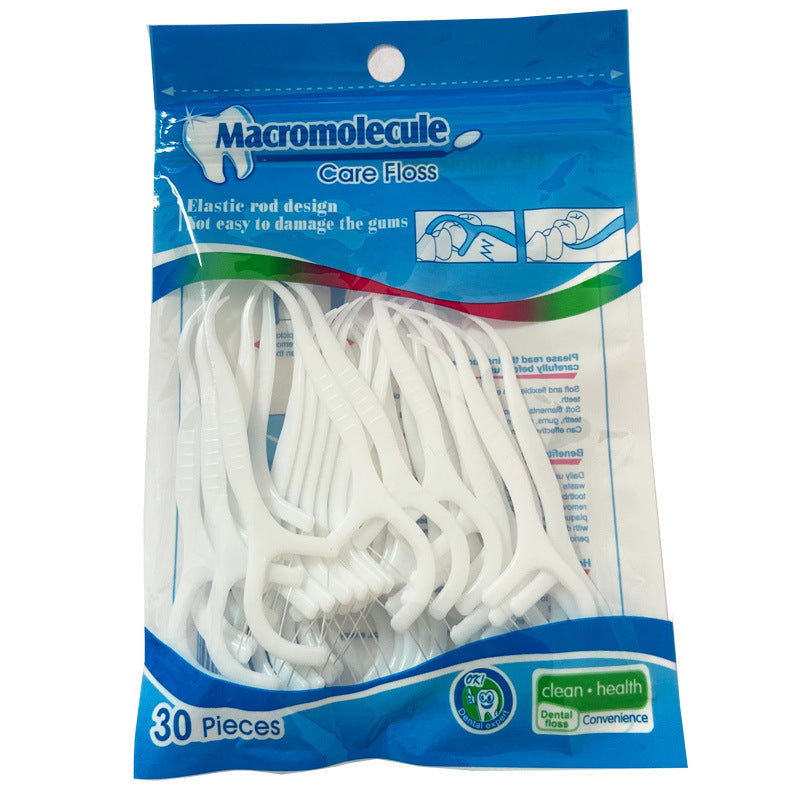 20 Bags 30 Bags 50 Bags Of Polymer Floss Sticks Factory Direct Boxed Plastic Floss